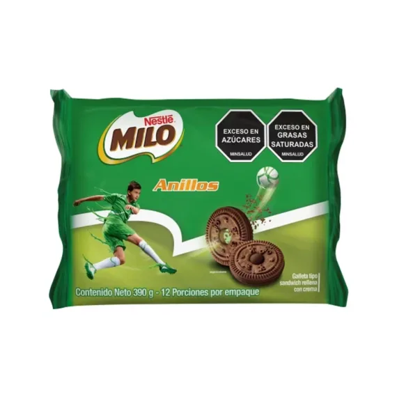 Galleta Milo Anillos*390Grs