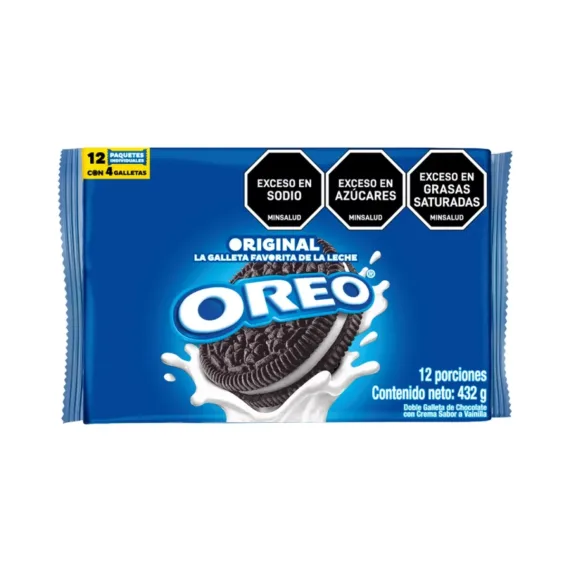 Galleta Oreo Vainilla Bolsa*12Unds