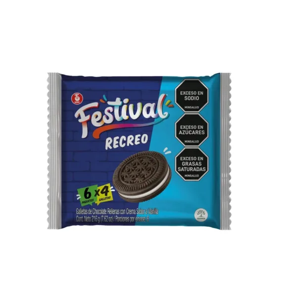 Galleta Recreo Noel Bolsa*6 Pqtes