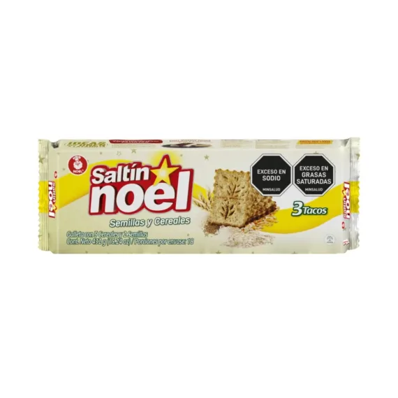 Galleta Saltin Noel 3 Tacos Semillas