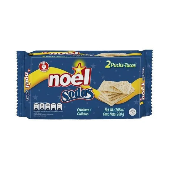 Galleta Saltin Noel Sodas Ms *200