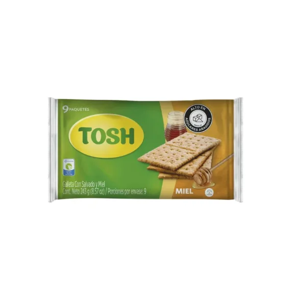 Galleta Tosh Noel*9 Unds Miel