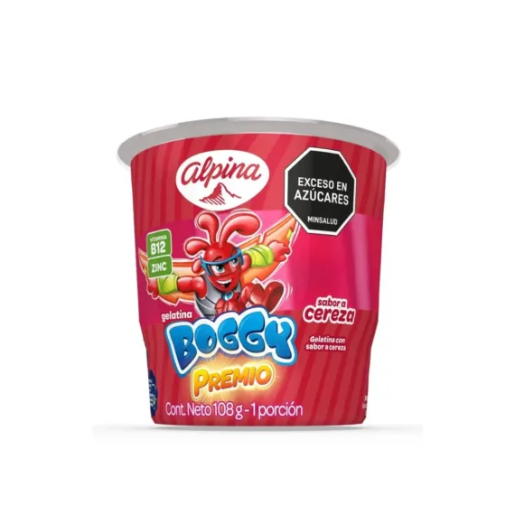 Gelatina Boggy Premio*120 G Cereza