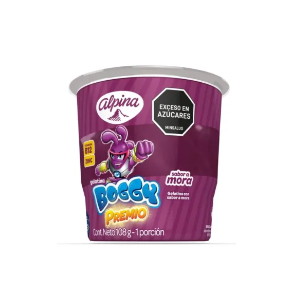 Gelatina Boggy Premio*120 Grms Mora