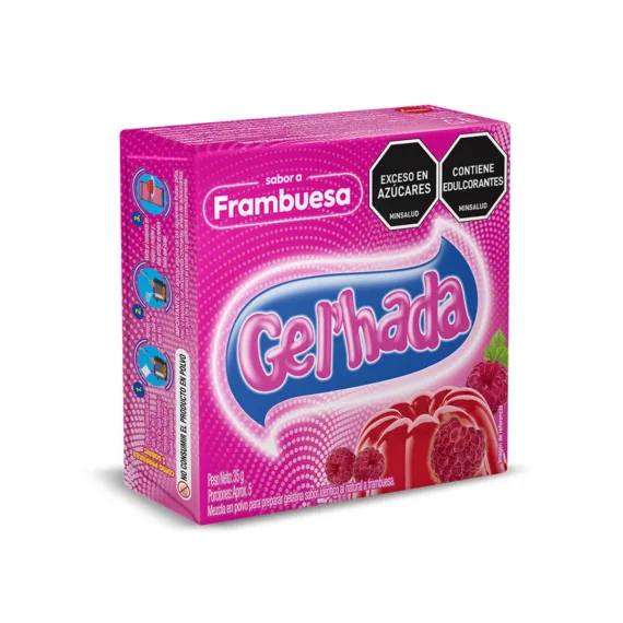 Gelatina Gelhada *35 G Frambuesa