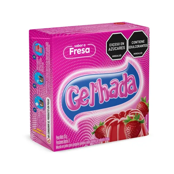 Gelatina Gelhada *35 G Fresa