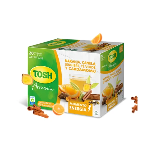 Infuscion Tosh Momento De Energia *20