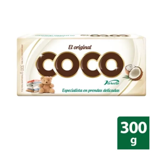 Jabon Coco Varela*300  Barra