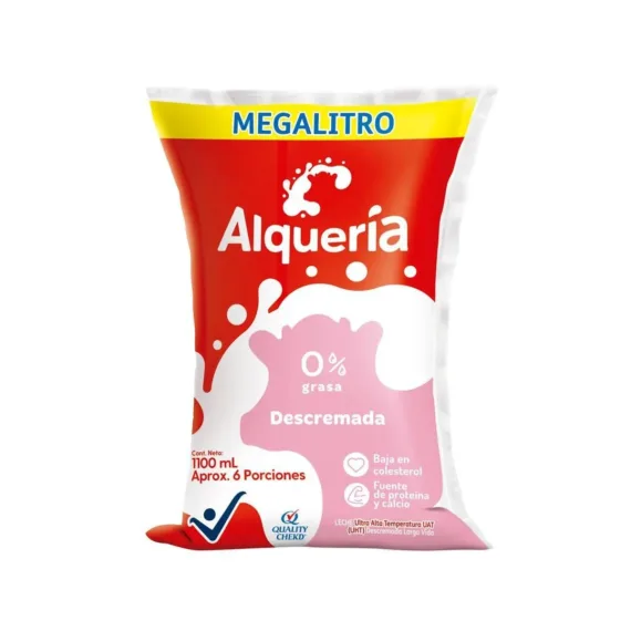 Leche Alqueria Descre*1100Ml Bolsa