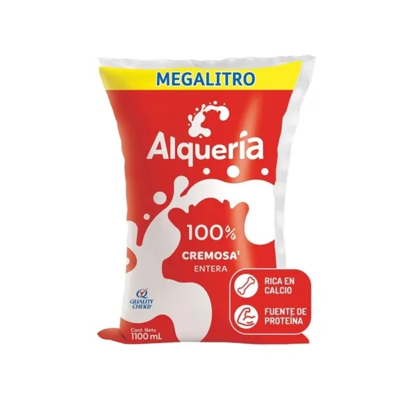 Leche Alqueria Entera*1100Ml Bolsa