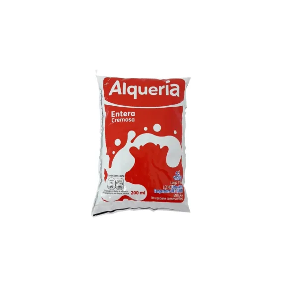 Leche Alqueria Entera*200Ml Bolsa