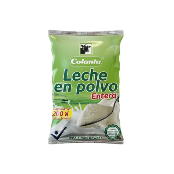 Leche Colanta Polvo Entera*200Grms