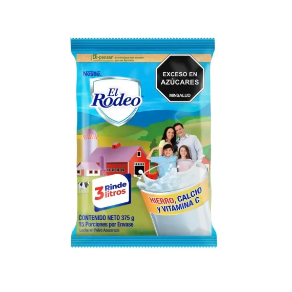 Leche El Rodeo*375Gr Bolsa