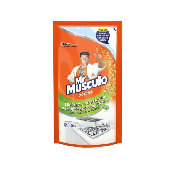 Limpiador Mr Musculo Regul*500Ml Repuest