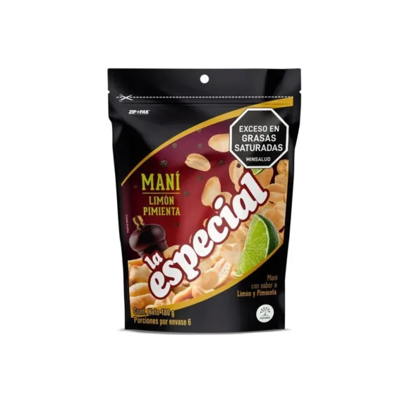 Mani La Especial Limon Pimenta *180 Grs