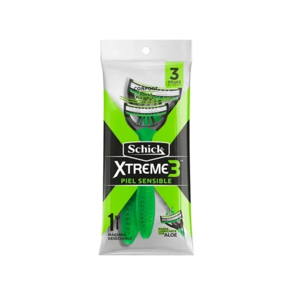 Maquina Schick Xtreme3 Piel Delicada