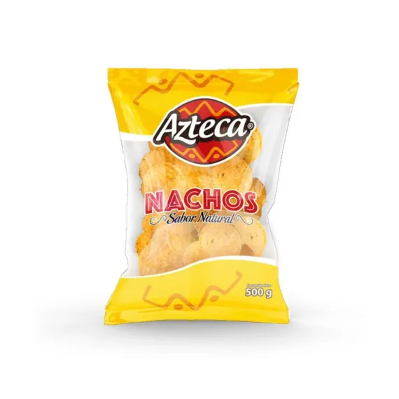 Nachos Azteca Bolsa Trasparente *500