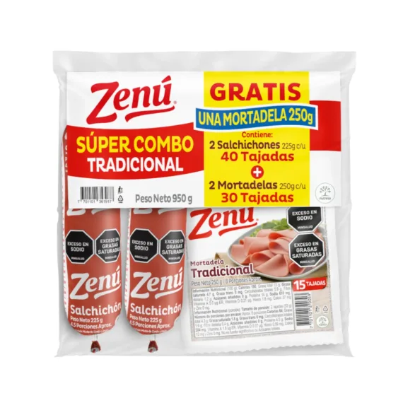 Oferta Zenu Trad(Mort/Schon*225G)