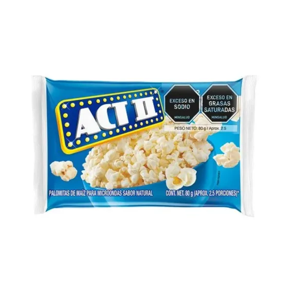 Palomitas Microhon.Act Ii*80 G Natural