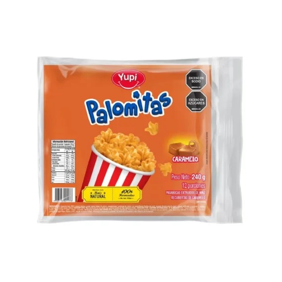 Palomitas Yupi Caramelo*12Unds