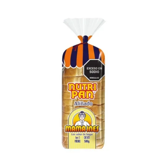Pan Nutripan Tajado Mama Ines*580 Gr