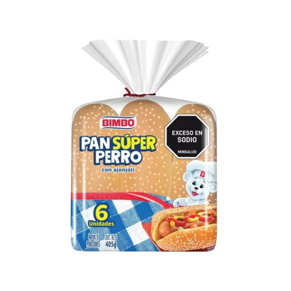 Pan Super Perro Bimbo*6Und