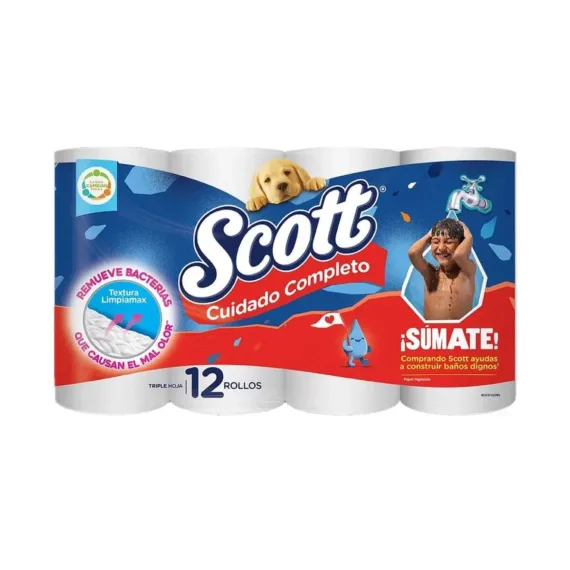 Papel Higienico Scott Maxi Rollo*12Und