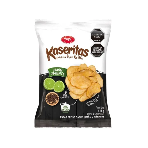 Papitas Kaseritas Yupi *115 Grs Limo Pim
