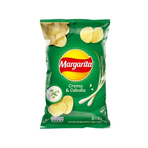 Papitas Margarita Crema&Cebolla*110 Grs