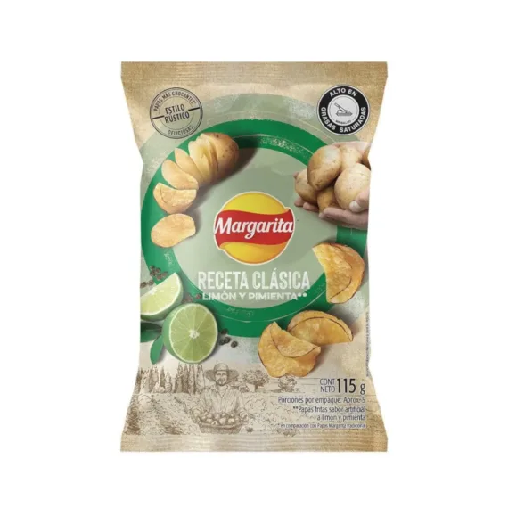 Papitas Margarita Receta Calsica Limon&P