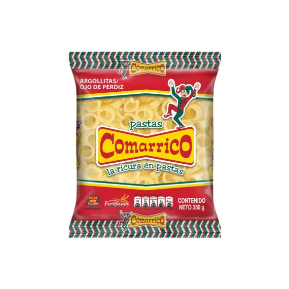 Pasta Comarrico Argollitas*250Grs