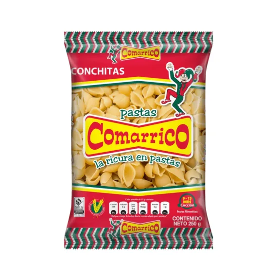 Pasta Comarrico Conchitas *250Grs