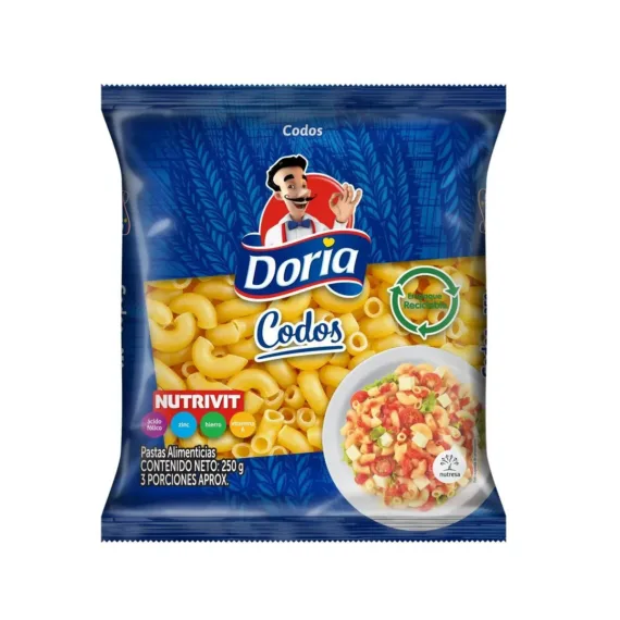 Pasta Doria*250 Gr Codos
