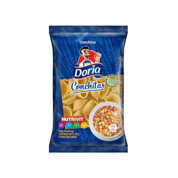 Pasta Doria*250 Gr Conchitas