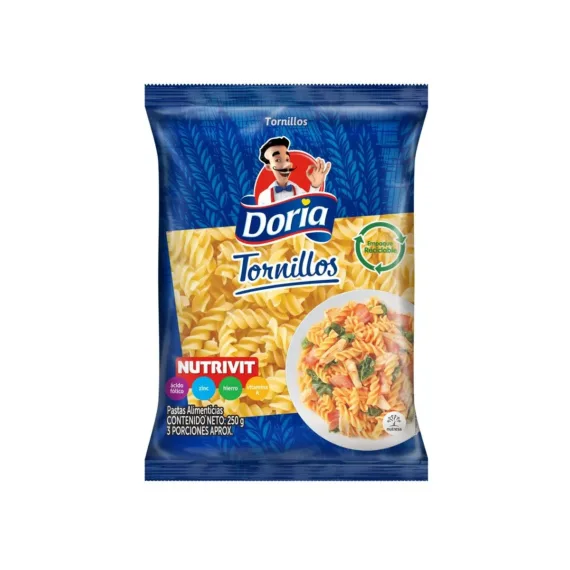 Pasta Doria*250 Gr Tornillos