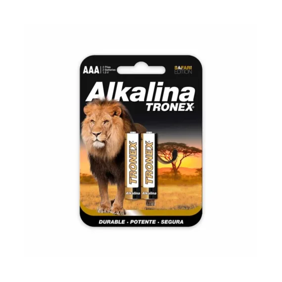 Pila Tronex Alkalina Aaa*2Unds.Trlr3