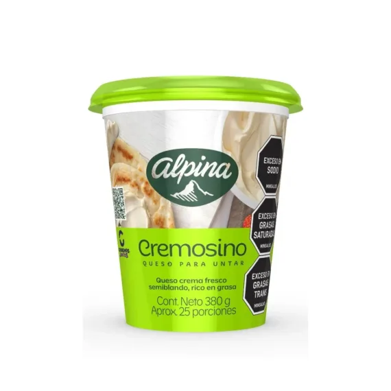 Queso Crema Alpina*380 Grms