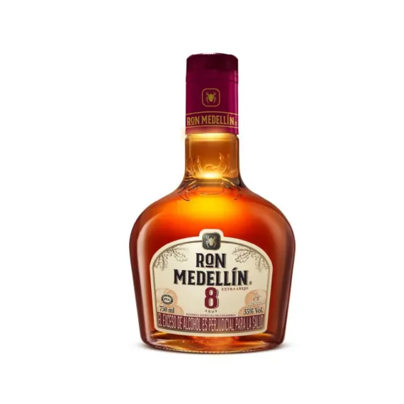 Ron Medellin 8 Anos Extra Anejo*750Ml