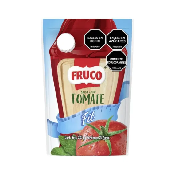 Salsa De Tomate Fruco Baj/Calori*380Gr