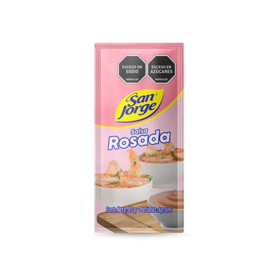 Salsa Rosada San Jorge*85 G Sobre