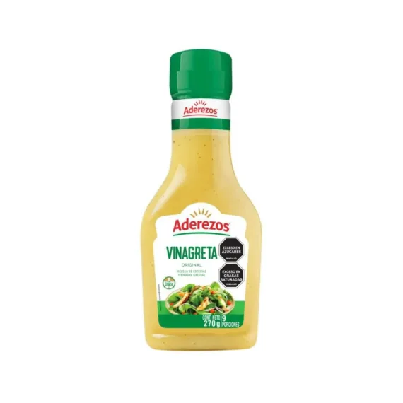 Salsa Vinagreta Aderezos*270Gr Pet