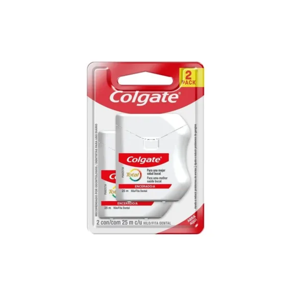 Seda Dental Colgate Total *25Mts *2U $Esp