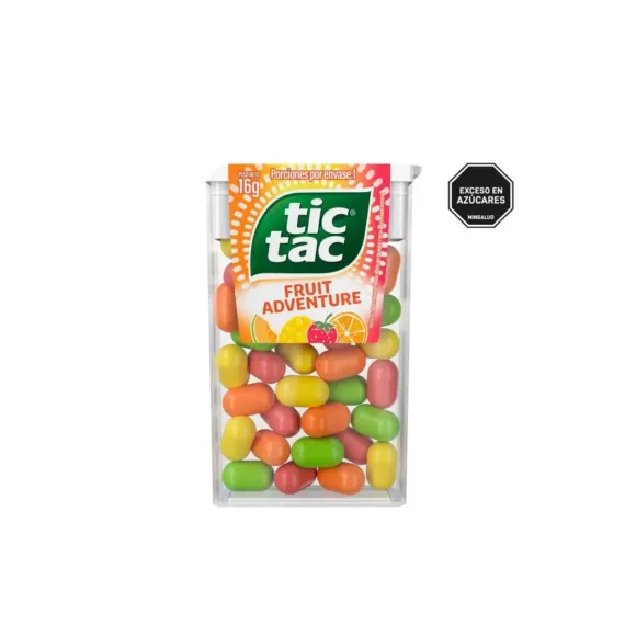 Tic Tac Dispenador Fruit Adventure