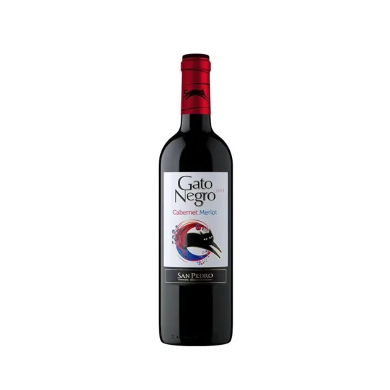 Vino Gato Negro Cabernet Merlot *750