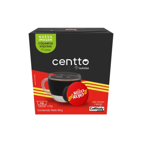 Cafe Sello Rojo Centto 10 Capsulas