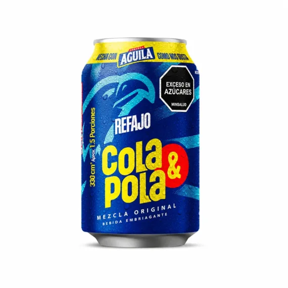 Cola Y Pola En Lata*330Cm *6