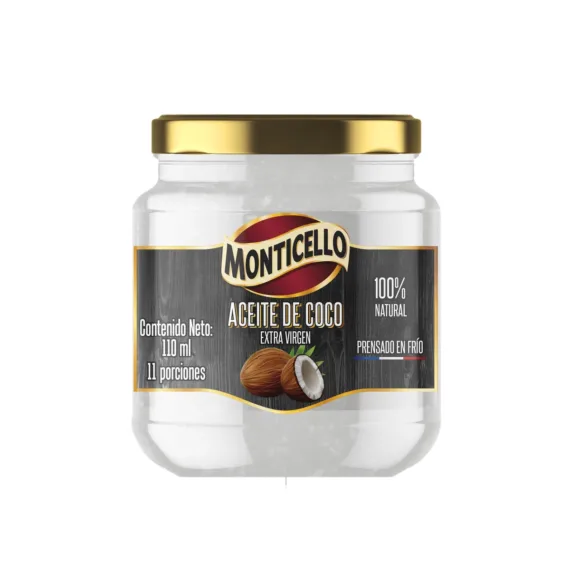 Aceite De Coco Monticello *110 Ml