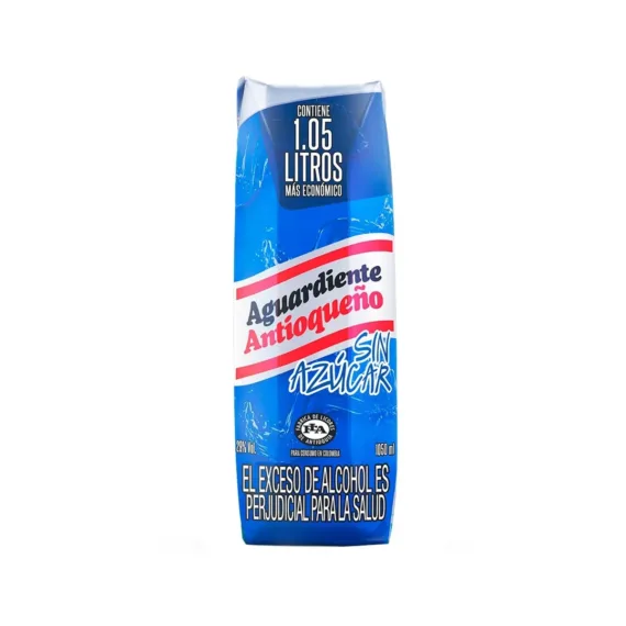 Aguardiente Antioqueno S/Azuc Tetra*1Lt