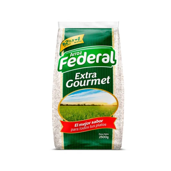 Arroz Federal Extra Gourmet *2500 G