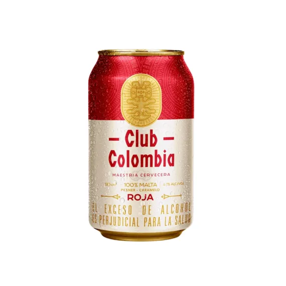 Cerveza Club Colombia Lata*330 Roja